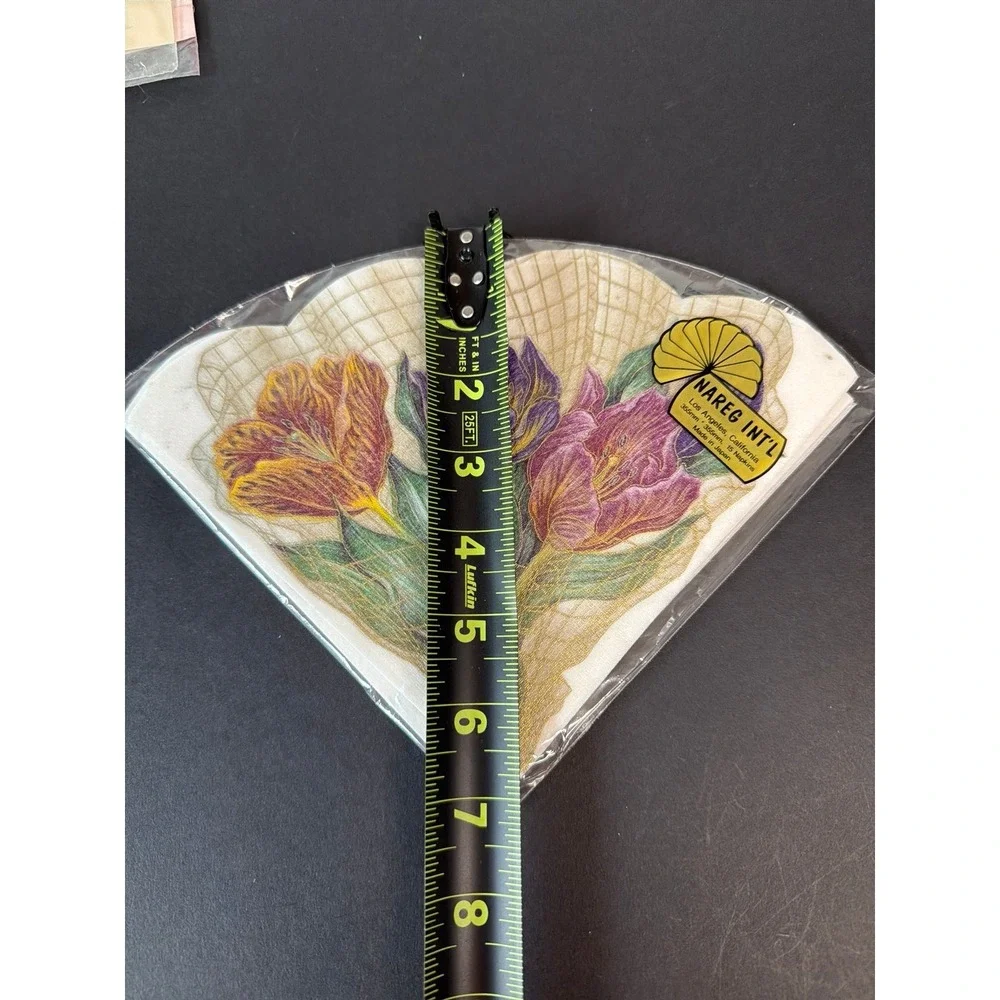 Nareg International Rice‎ Paper Floral Flowers Bouquet Tissue Napkins 15 Count